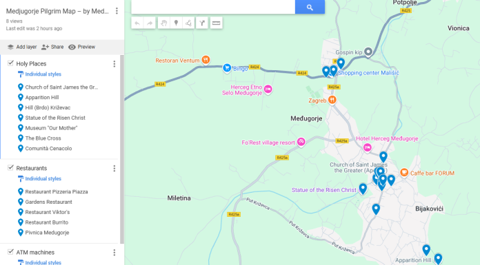 A Pilgrim’s Compass: Discover the Medjugorje Interactive Map